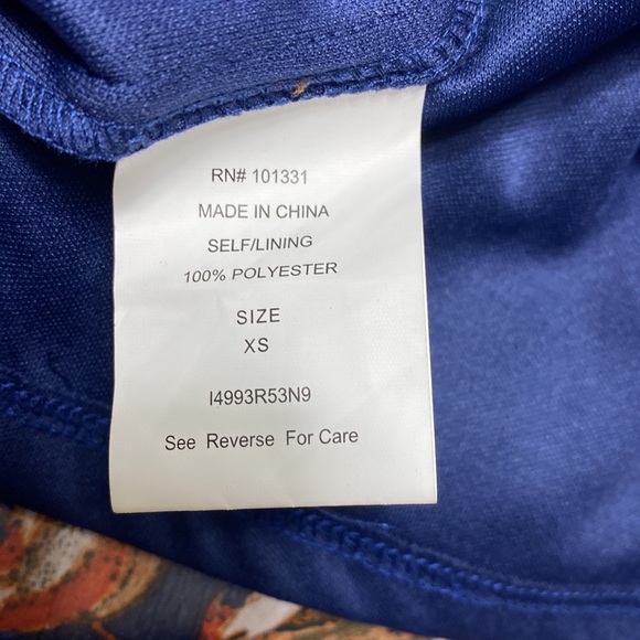 Charlotte Russe parakeet bird dress XS - Picture 5 of 7